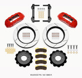 10-24 Ford F-150 Wilwood 140-13865-R TX6R Big Brake Truck Front Brake Kit - Red